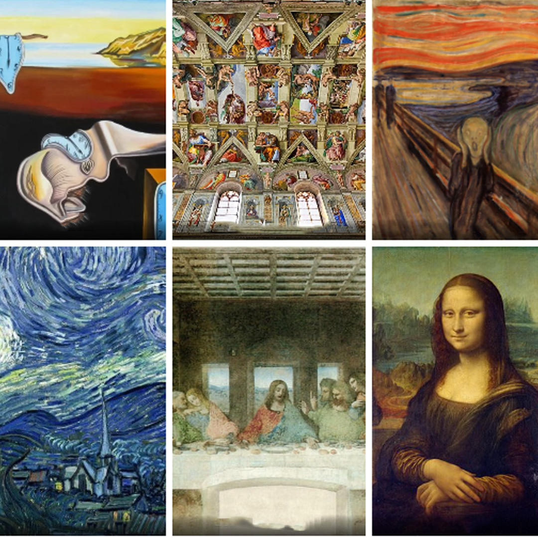 Dünyaca ünlü 12 sanat eseri resim